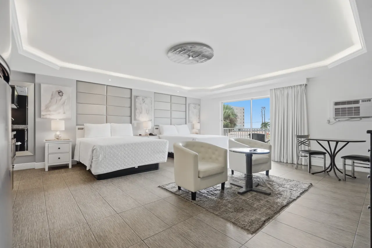 Guest room interior