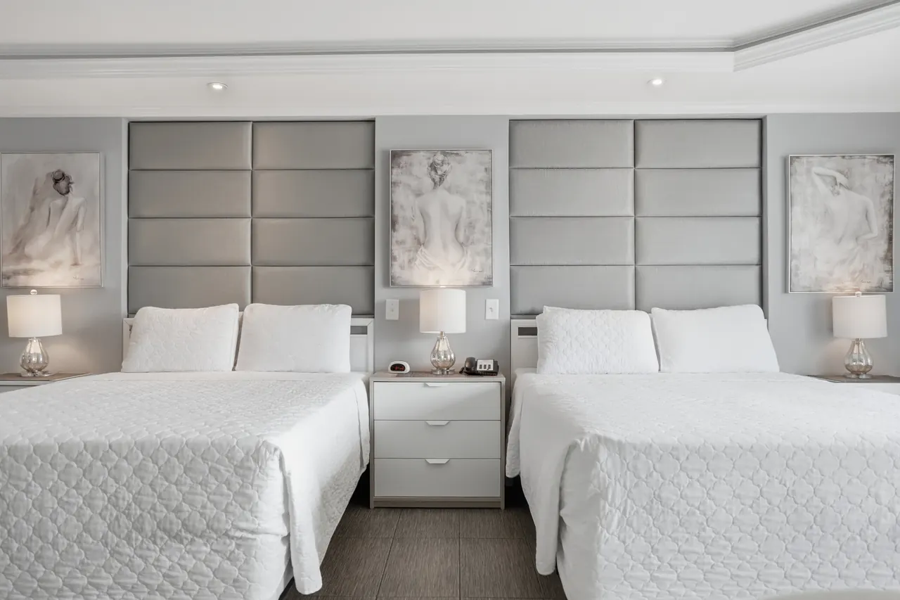 Guest room interior