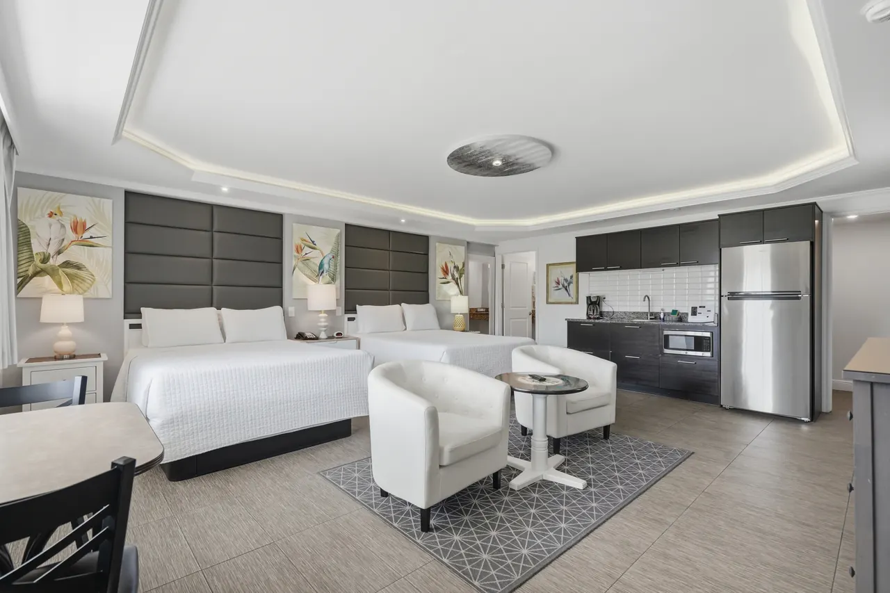 Guest room interior